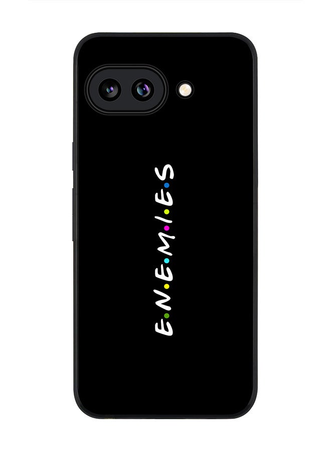 Stylizedd Rugged Case for Google Pixel 10a- Slim Fit Hybrid Rubber Cover Enemies - Image 1
