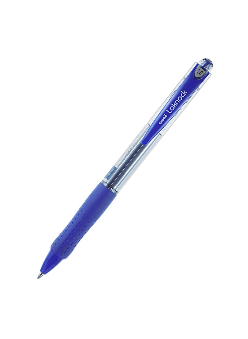 Uniball 1-Piece laknock Ballpoint Pen 1.0mm Tip Blue Ink - Image 2