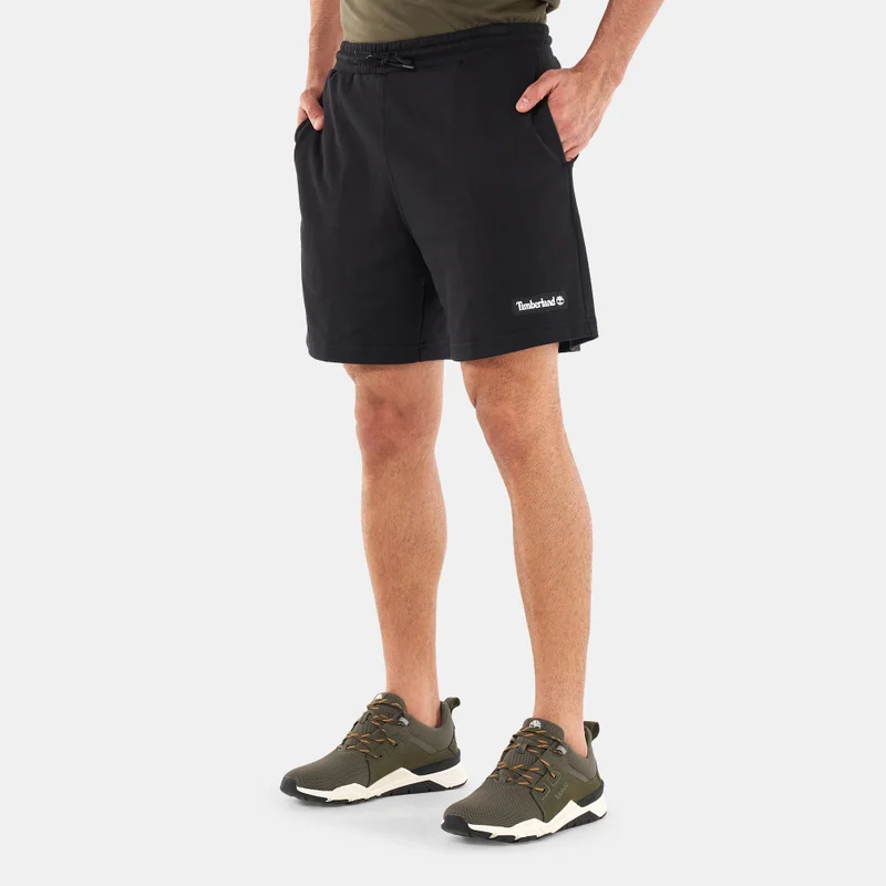 Timberland Men's Woven Badge Sweat Shorts