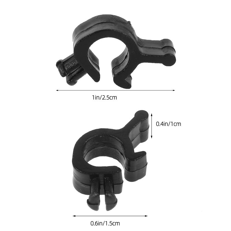 10pcs Hard Hat Light Cable Clip Hat Flashlight Wire Clip Light Cable Holder Buckle - Image 3