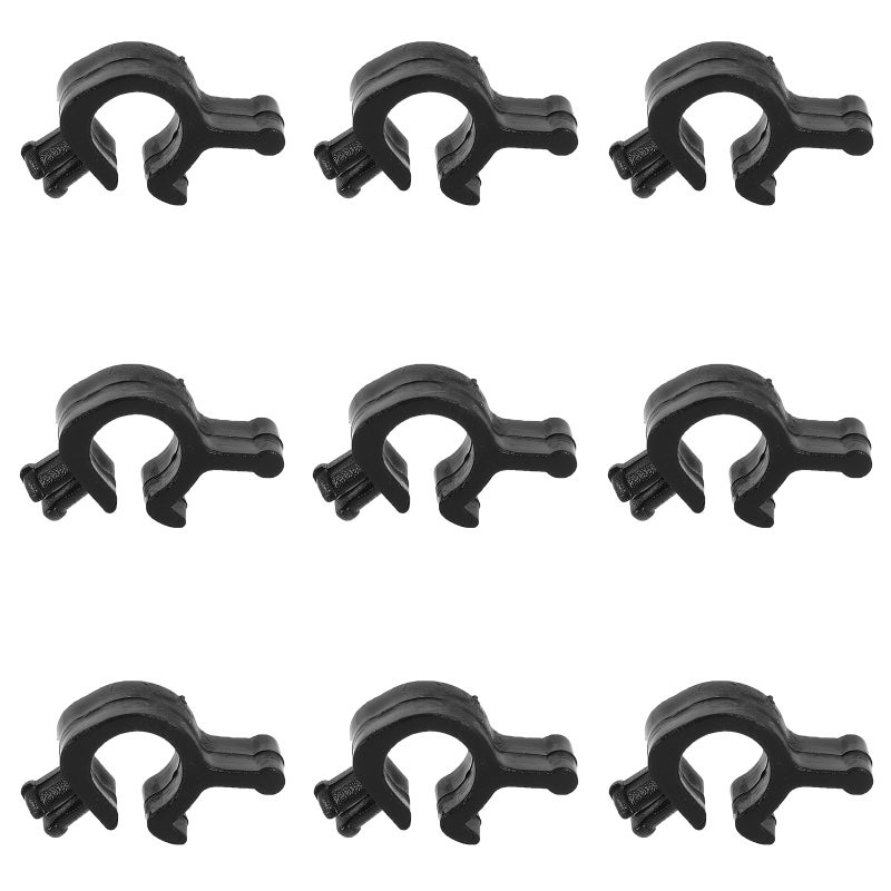 10pcs Hard Hat Light Cable Clip Hat Flashlight Wire Clip Light Cable Holder Buckle - Image 1