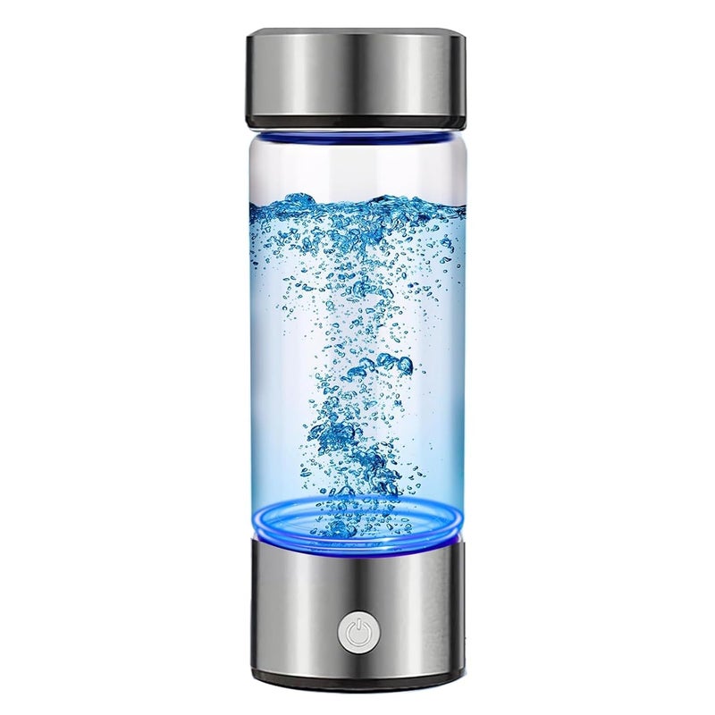 Aimmop Hydrogen Water Bottle, Portable Hydrogen Water Bottle Generator with SPE PEM Technology Water Ionizer, Hydrogen Water Machine Improve Water for Home, Office, Travel, Exercise - Image 1