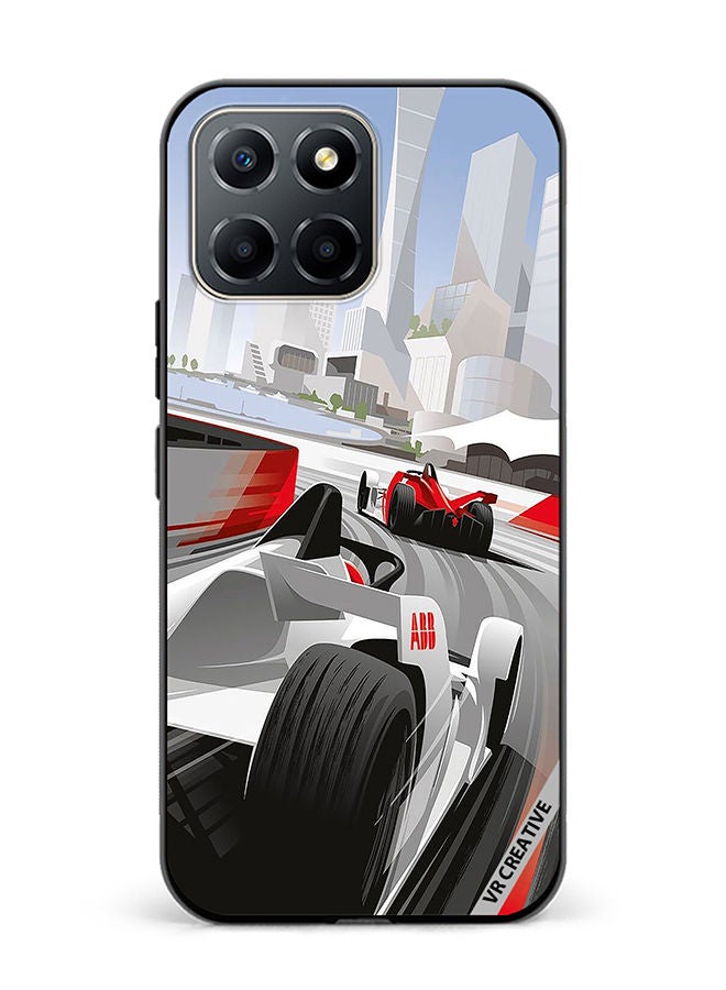 VR CREATIVE Protective Case Cover For Honor X6 F1 Car Racing Design Multicolour - Image 1