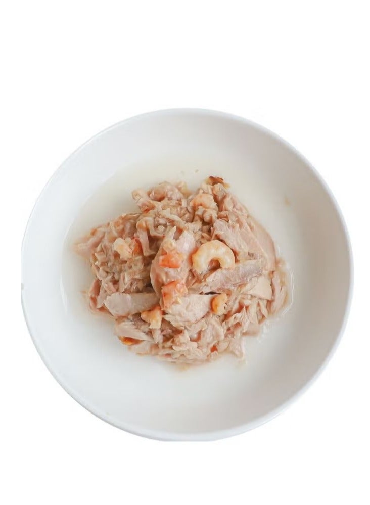 كيت كات طعام قطط رطب بنكهة التونة و الجمبري 6 عبوات بوزن 80 جرام - Image 3