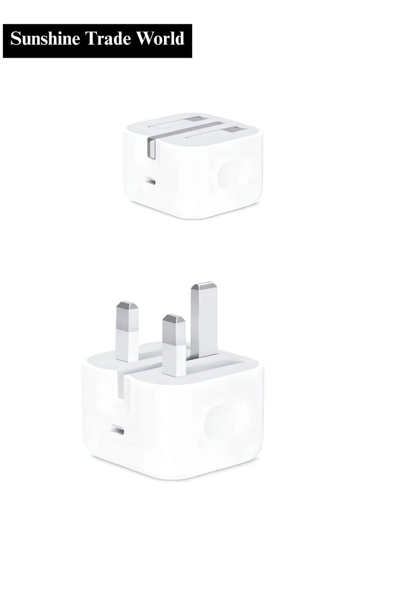 Sunshine Trade World iPhone 20W Fast Charger | USB C Wall Fast Charger Compatible with iPhone 15/14/14 Pro/14 Pro Max/13/12/SE2020/11/XR/XS Max/X/iPad  - Image 5