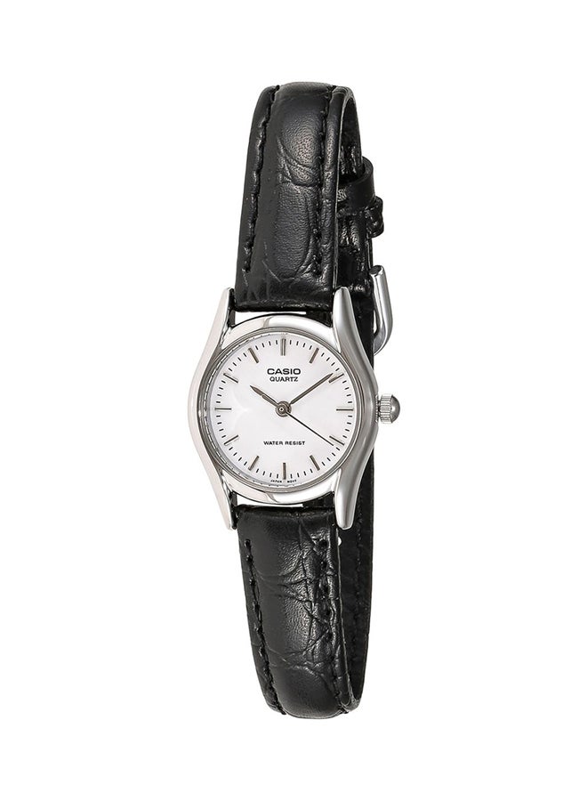 CASIO Women Enticer Analog Watch LTP-1094E-7ARDF - 23 mm - Black - Image 1