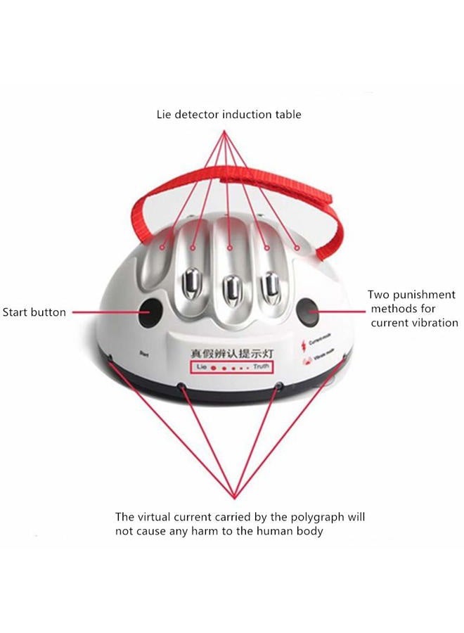 OUKEYI Test Electric Lie Detector, Party Game Truth Shocking Liar Stress Relief Toy for Party and Relax Electric Shock Lie Detector Novelty Game - Image 5