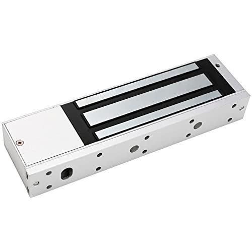 NCLTHS Electric Magnetic Lock 500KG/1200LBS Holding Force Electromagnet Lock 12V Fail Safe NC Mode for Access Control System/Metal/Fire Proof/Wooden/Glass Door - Image 3