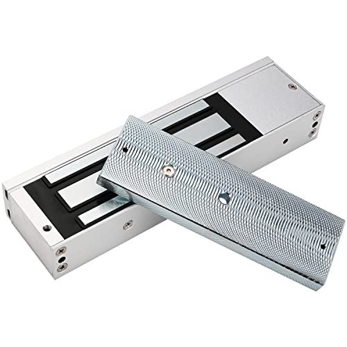 NCLTHS Electric Magnetic Lock 500KG/1200LBS Holding Force Electromagnet Lock 12V Fail Safe NC Mode for Access Control System/Metal/Fire Proof/Wooden/Glass Door - Image 2