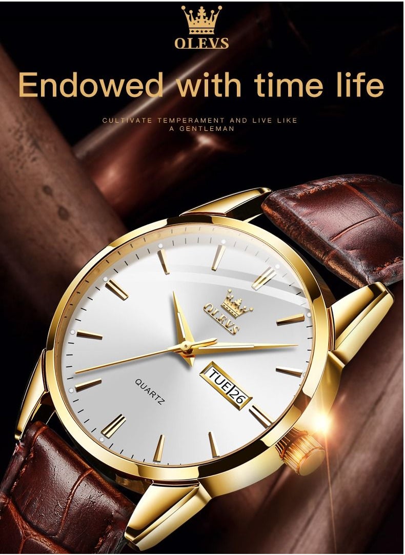 OLEVS - Men's Watch Fashion Business Watch - Image 1