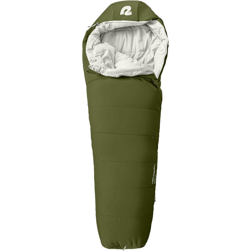 Retrospec Dream 5 Mummy Sleeping Bag - Insulated Cold Weather, Water-Resistant, Adjustable Draw Cords Adult Sleeping Bag - Image 2