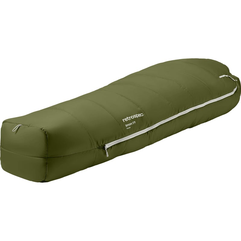Retrospec Dream 5 Mummy Sleeping Bag - Insulated Cold Weather, Water-Resistant, Adjustable Draw Cords Adult Sleeping Bag - Image 4
