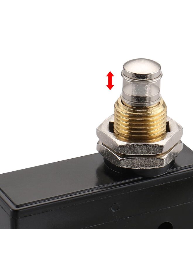 2PCS General Purpose Basic Switch, Panel Mount Plunger, Medium, Screw Terminal, Contact Gap - Image 5