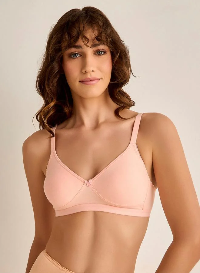 Splash FAV Bow Detail Non Wired Non Padded Bra