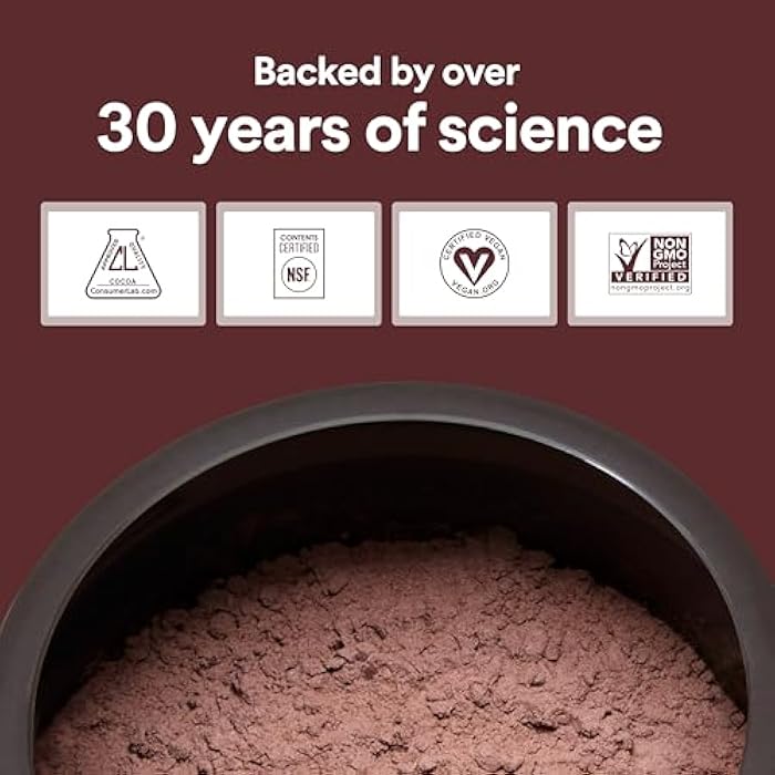 CocoaVia Cocoa Flavanols 500mg – Heart and Brain Support, High Flavanol Cocoa Extract, Boosts Nitric Oxide, Blood Circulation and Memory, Preworkout, Vegan, Gluten-Free, Dark Chocolate, 30-Day - Image 5