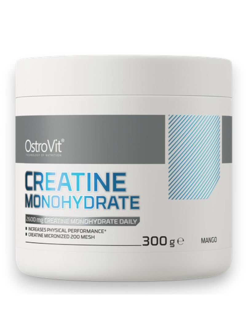 OstroVit Creatine Monohydrate, Mango Flavour, 300g - Image 1