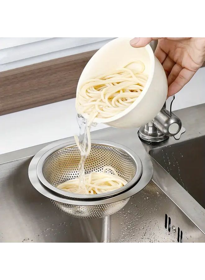 1pc Stainless Steel Kitchen Sink Strainer Food Waste Filter Dishwasher Safe - Image 3