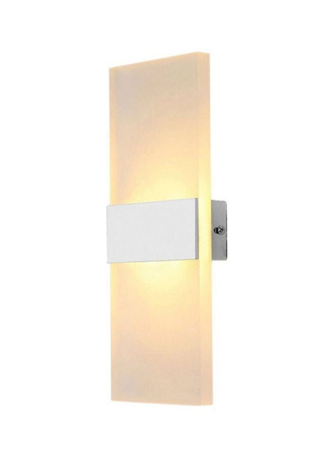 Rectangular Shape LED Wall Lamp Warm White 140x25x60mm