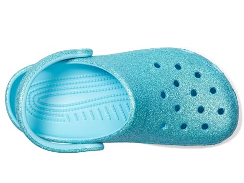 Crocs Unisexs Classic Glitter Clogs Toddler Tinted Glass 6 Medium - Image 3
