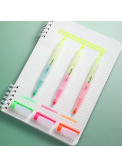Deli Deli EU35304 Highlighter Pen - Assorted Colors - 6pcs - ideal for marking, journaling, and DIY decoration  - Image 5