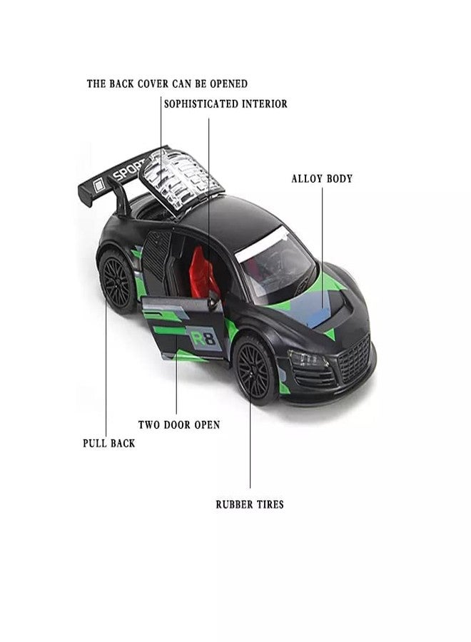 Blackzone Mini Metal Car for Kids, Small Mini Racing Cars Suitable for Children 3 4 5 6 Years Old, Vehicle Racing Cars for Kids Push and Go (Pack of 2) - Image 3