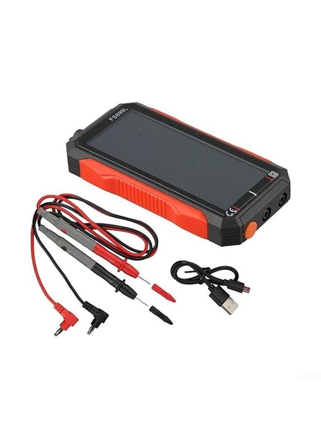 FS899L Digital Multimeter USB C Rechargeable True RMS Voltage Current Capacitance Tester - Image 1