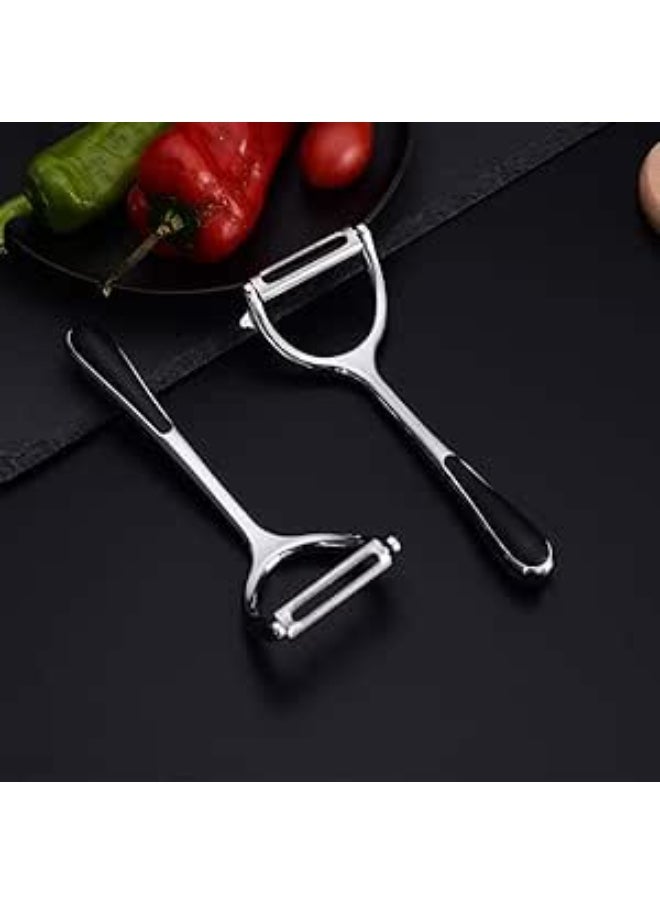 Generic Stainless Steel Vegetable and Fruit Peeler  High Quality Manufacturing, Sharp Blades, Comfortable Non-Slip Handles, Household Peeler, Best Product Supplier  Store  - Image 3
