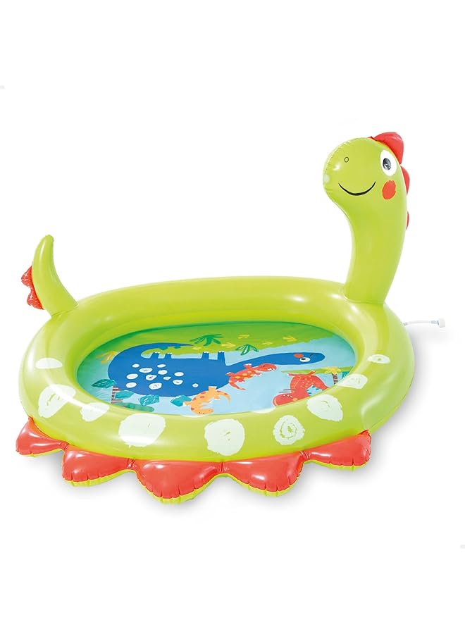 INTEX 58437Np Dinosaur Inflatable Spray Pool - Image 1