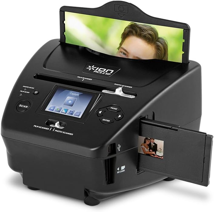 ION Pics 2 SD Photo, Slide and Film Scanner with SD Card - Image 1