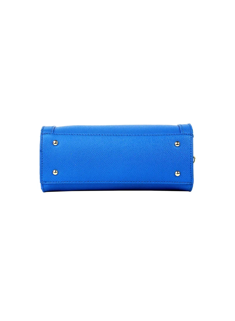 AMICA Elora Women's Leather Women's Shoulder Crossbody Bag with Woven Strap