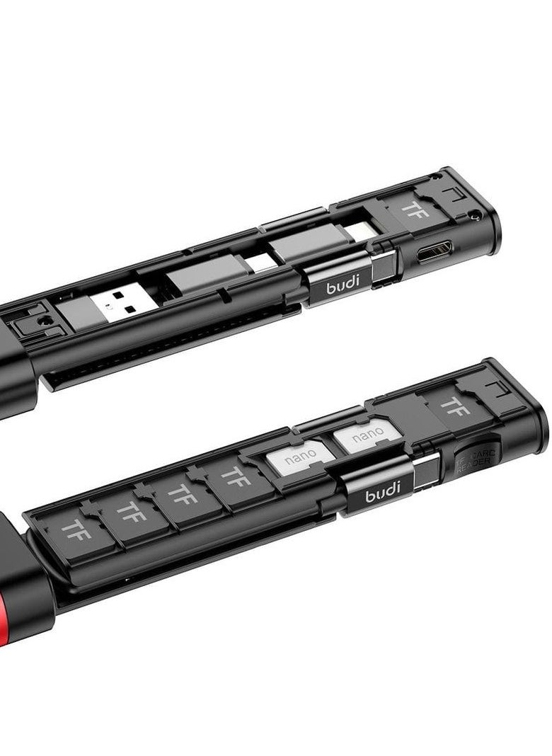 budi - Budi, 9 in 1 universal multifunction card adapter - Image 1