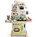 Letapapa Play Kitchen Set Kids Kitchen Playset with Realistic Sound Light Cooking Stove Sink Play Food and Accessories 57 Pcs Kitchen Toys Gifts for Toddlers 24 35 Boys Girls Green - Image 2