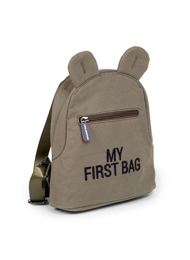 CHILDHOME Kids My First Bag Khaki Canvas - Image 2