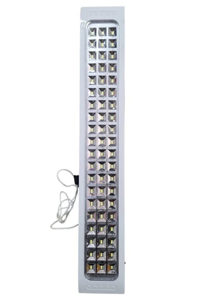 مصباح كشاف طوارئ LED/SMD متعدد الاستخدامات - قوي ومتين مع بطارية قابلة للشحن 60 لمبة SMD - Image 1