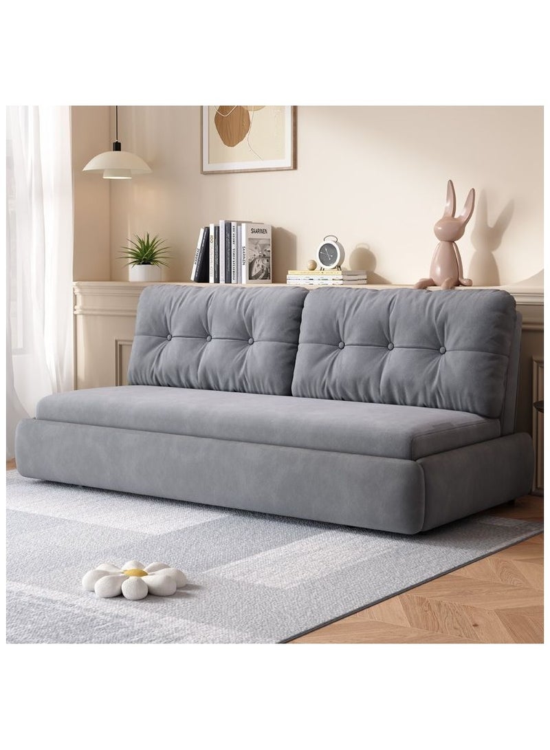 AWD أريكة سرير قابلة للسحب بتصميم عصري مع تنجيد ناعم – أريكة قابلة للتحويل لتوفير المساحة لغرفة المعيشة وغرفة الضيوف - Image 1