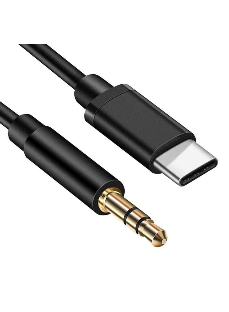 Type C to 3.5mm AUX Audio Jack Adapter Cable for all Type C Devices - Image 1
