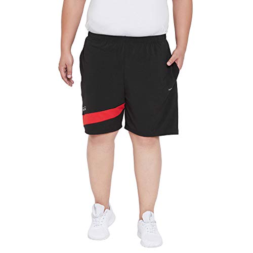 Bigbanana Men's Regular Fit Shorts (Buxton,Black,2XL) - Image 1