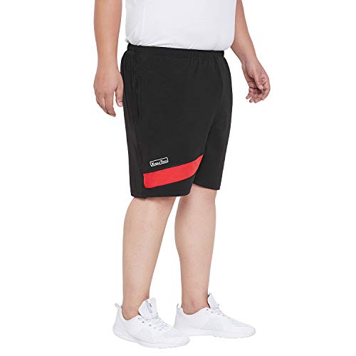 Bigbanana Men's Regular Fit Shorts (Buxton,Black,2XL) - Image 4