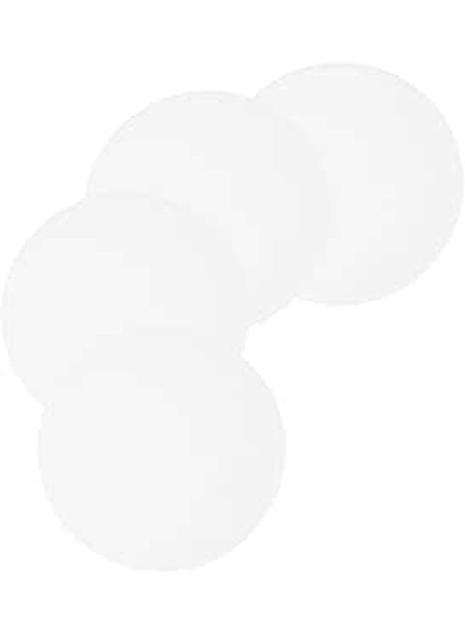 4PCS 135mm White Plastic Anti Glare Light Diffuser Covers For Recessed Lighting - Image 1
