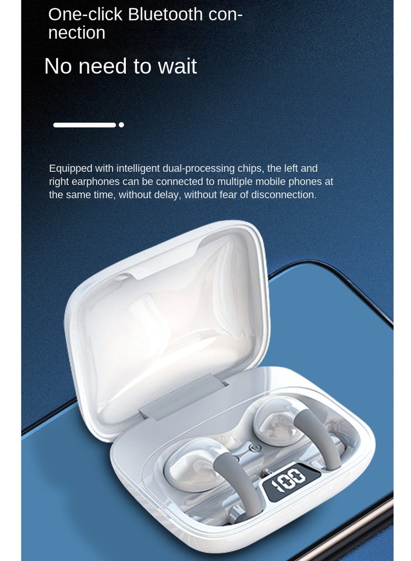 BT-500 Non in-Ear Wireless Headset Power Display Air Conduction Ear-Mounted Bluetooth Headset - Image 3