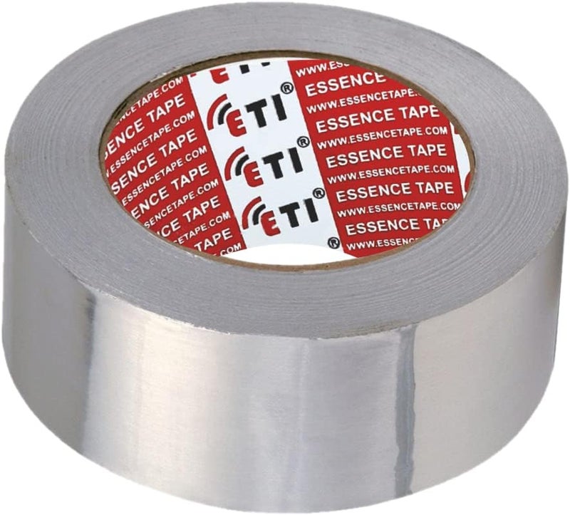 ETI Aluminium FOIL Adhesive Tape 48mm X 20 Mtr Set of 01 | Silver - Image 2