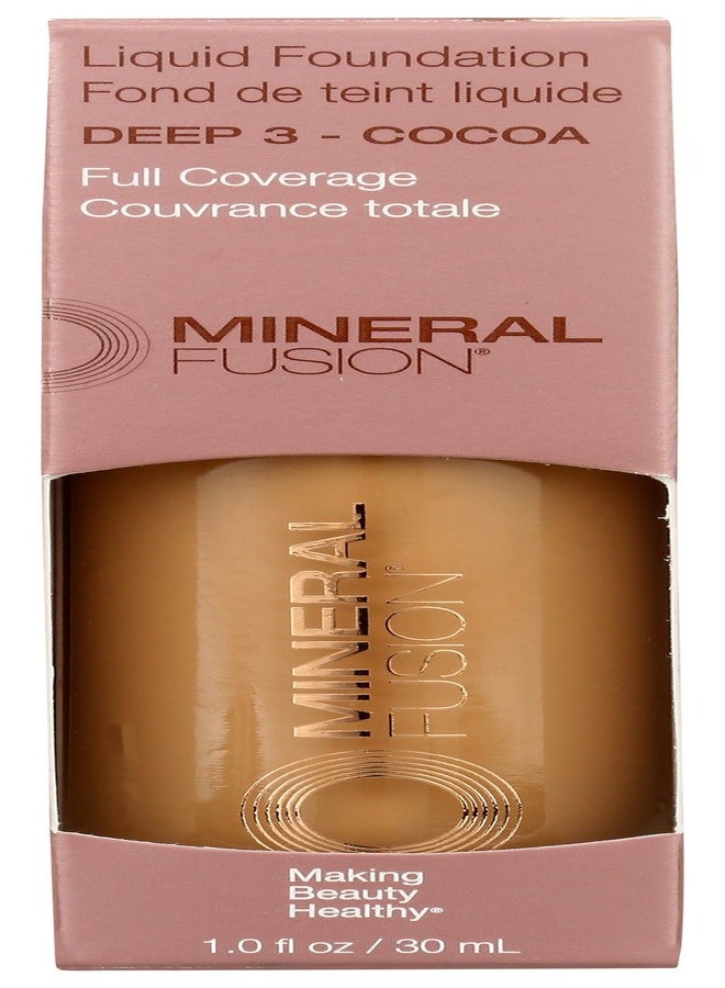 Mineral Fusion Deep 3 Liquid Foundation, 1 Fz - Image 1