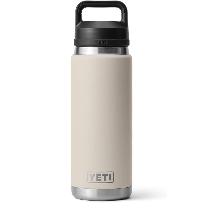 YETI يِتِي رامبلر 26 أوقية زجاجة، مانعة للتسرب، معزولة بالتفريغ، من الفولاذ المقاوم للصدأ مع غطاء تشاج، كيب تاوب - Image 1