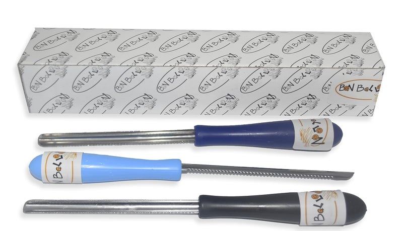 bonballoon Zucchini Squash Vegetable Corer 3 pcs Corers Stainless Steel Core Remover Tool Kitchen Stuffed Vegetables Veggies Seed Remover Remove Seeds Eggplant Cucumber 10" Long Coring Tools Gadgets Drill - Image 3