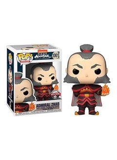 رسوم متحركة من إنتاج Funko Pop!: Avatar - Admiral Zhao مع كرة نارية متوهجة في الظلام، حصرية من Amazon