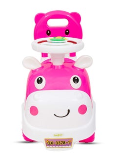 البدر Baybee Hippo Race Kids ركوب على سيارة الدفع للأطفال الصغار لعبة سيارة الطفل الأطفال رايدر والرضع ألعاب السيارات الطفل | مناسب للأطفال للأولاد والبنات (1-3 سنوات)  - Image 3