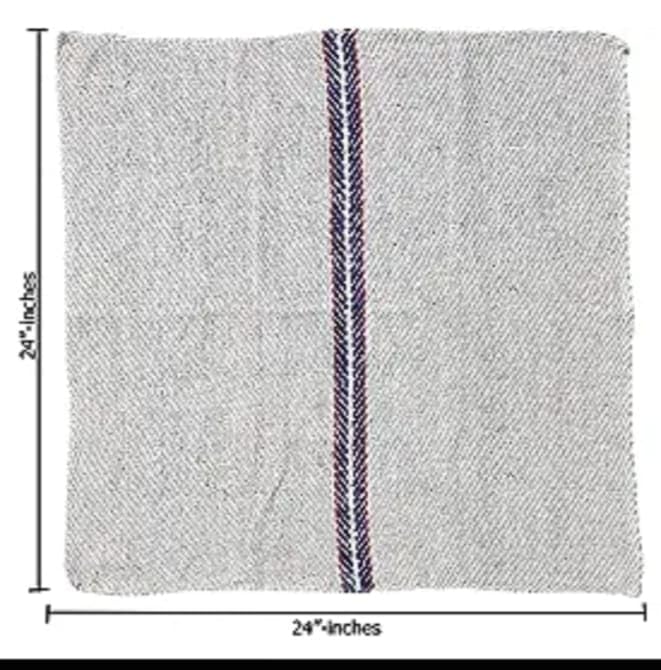 BUYEASY Mop Cloth for Floor Cleaning Pocha for Floor Cleaning Floor Cleaner Mop Pocha Floor mop Dry Mop for Sweeping Floor Dusting Cloth pocha for Home Cleaning 24x24 Inch Pack of 12 - Image 4