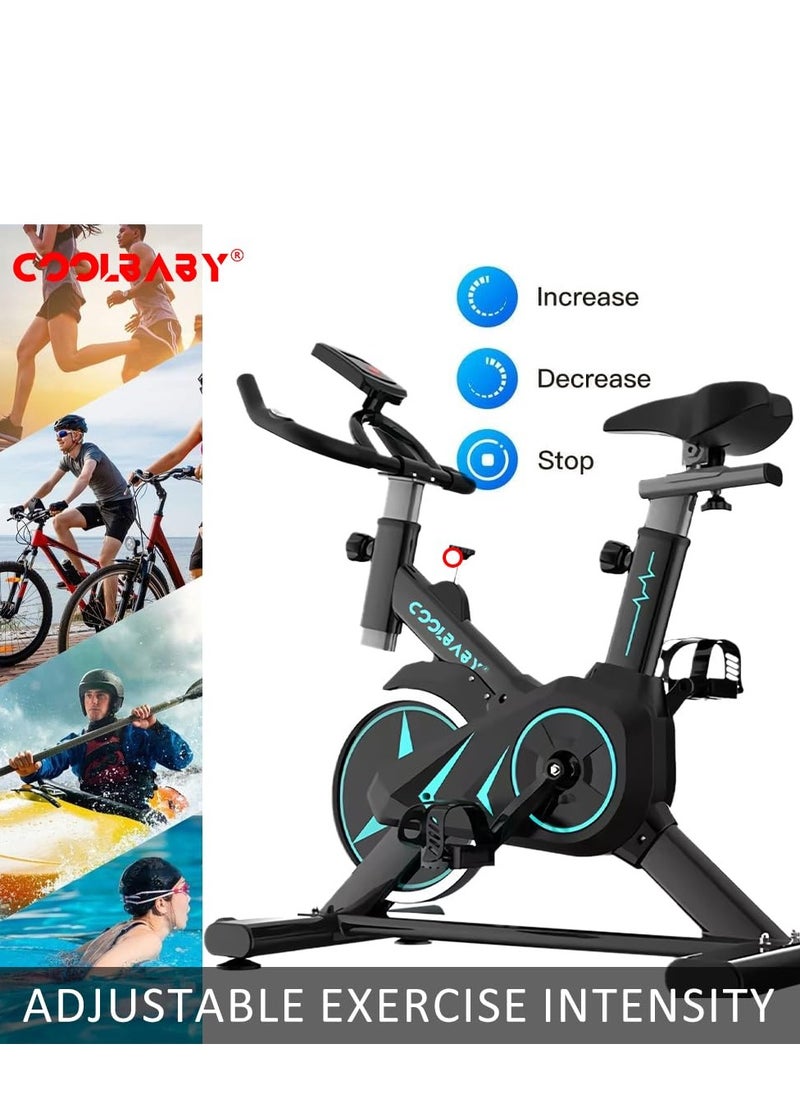 Cool Baby Style COOLBABY Stationary Bikes for Home Gym  - Image 5