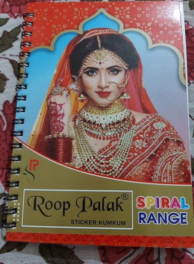 Navya suhag STICKER KUMKUM SPIRAL BOOK bindi multi color - Image 1