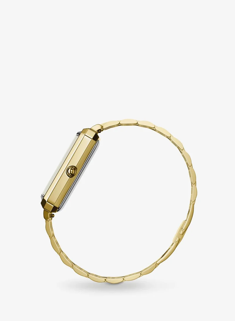 Rosefield  Rosefield Octagon White Sunray Steel Gold Women Watch - OCWSG-O40 for Women | Best Price UAE